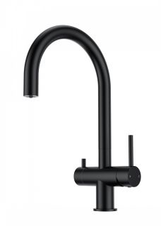 Смеситель для кухни Wonzon & Woghand WW-3211-MB c подключением фильтра чёрный матовый